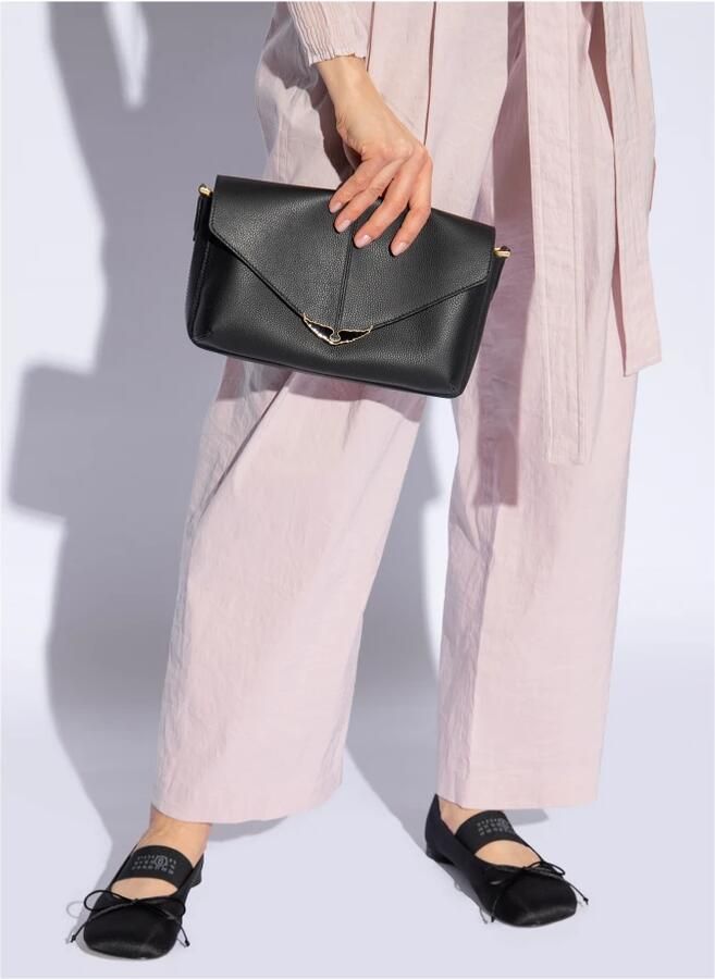 Zadig & Voltaire Hobo bags Borderline Daily Crossbody Leather Black in zwart - Foto 3