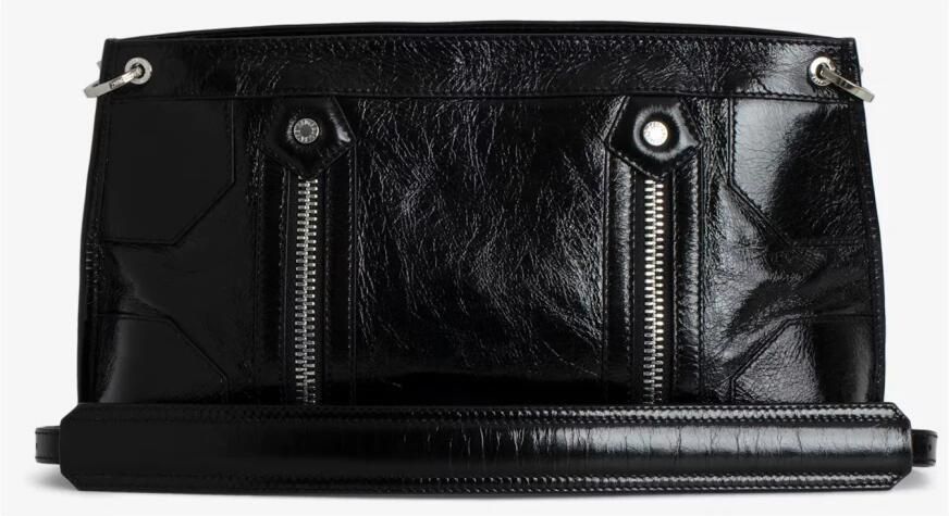 Zadig & Voltaire Shoppers Sunny Moody Crossbody Leather Black in zwart - Foto 6