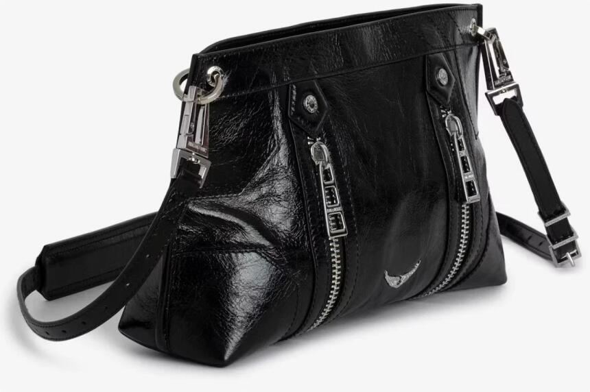 Zadig & Voltaire Shoppers Sunny Moody Crossbody Leather Black in zwart - Foto 5