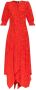 Zadig&Voltaire Asymmetrische jurk Rood - Thumbnail 2