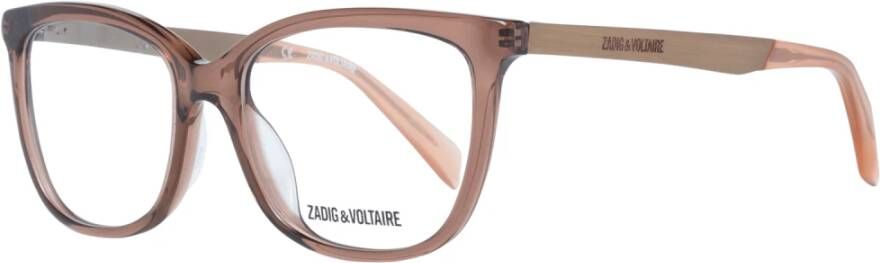 Zadig & Voltaire Bruine Dames Optische Monturen Brown Dames