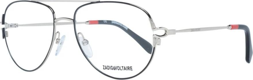 Zadig & Voltaire Gouden Ovale Dames Optische Monturen Yellow Dames