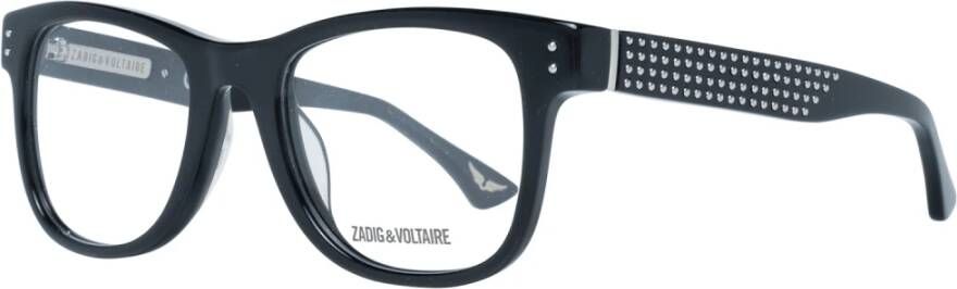 Zadig & Voltaire Stijlvolle zwarte dames optische monturen Black Dames