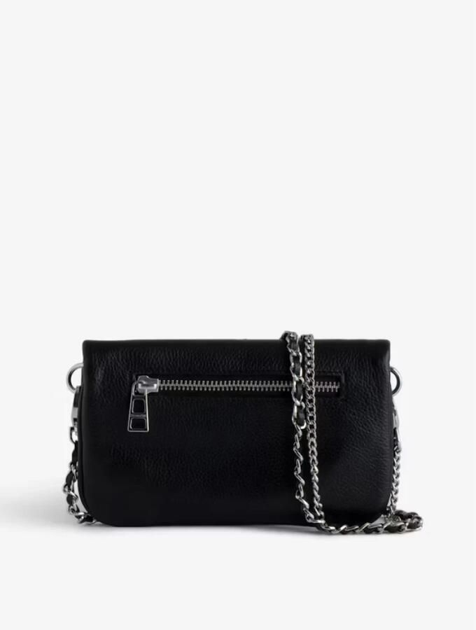 Zadig & Voltaire Iconische Rock Nano Clutch Tas in Zwart Black Dames - Foto 3