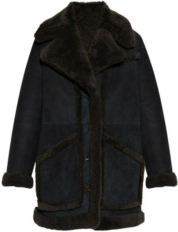 Zadig&Voltaire Lammy coat Zwart - Foto 1