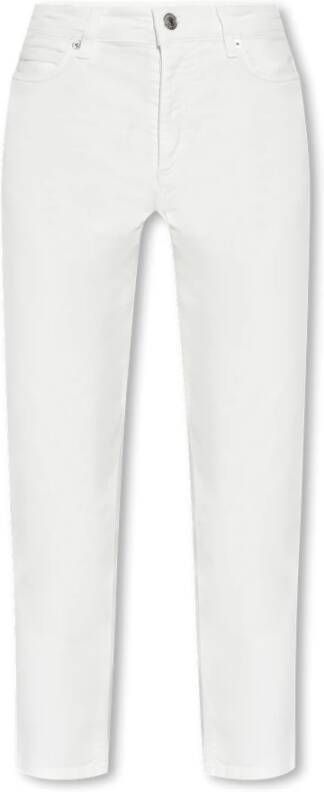 Zadig & Voltaire Mamma jeans met rechte pijpen White Dames