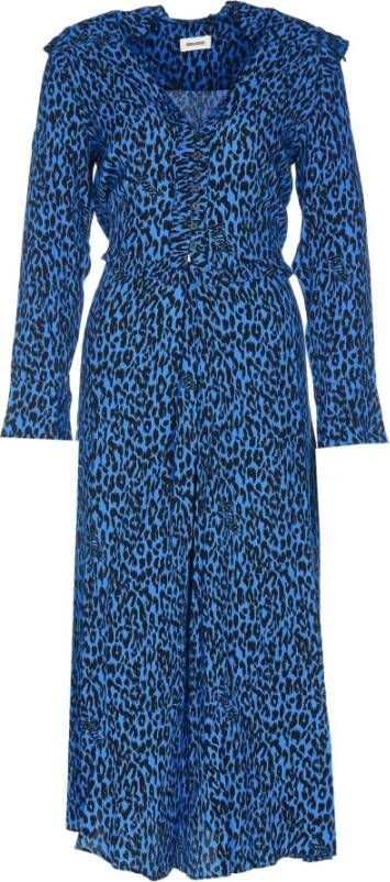 Zadig & Voltaire Maxi Dresses Blauw Dames