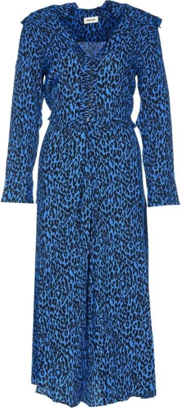 Zadig & Voltaire Maxi -jurken Blauw Dames