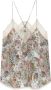 Zadig & Voltaire Delicate kantafwerking Fauna-print top Multicolor Dames - Thumbnail 1