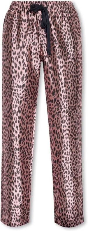 Zadig&Voltaire Broek met luipaardprint Roze - Foto 2