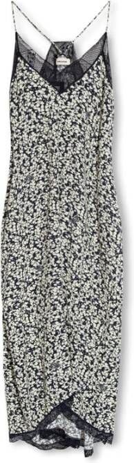 Zadig&Voltaire Jurk met bloemenprint Beige - Foto 1
