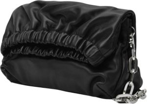 Zadig & Voltaire Rockyssime Bag in Black Leather Zwart Dames