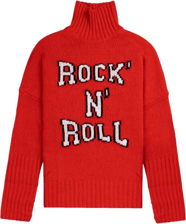 Zadig&Voltaire Intarsia trui Rood - Foto 1