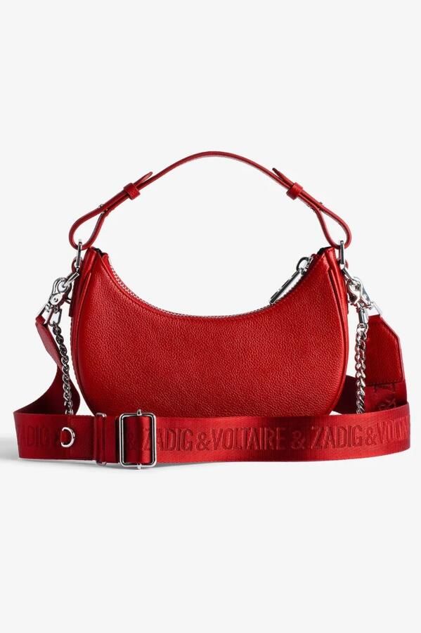 Zadig & Voltaire Rode Moonrock Power Leren Tas voor Vrouwen Red Dames - Foto 2