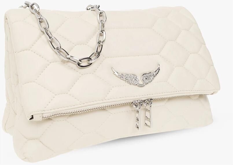 Zadig & Voltaire Crossbody bags Rocky XL Mat Scale in crème - Foto 10