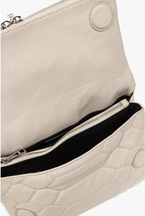 Zadig & Voltaire Crossbody bags Rocky XL Mat Scale in crème - Foto 7