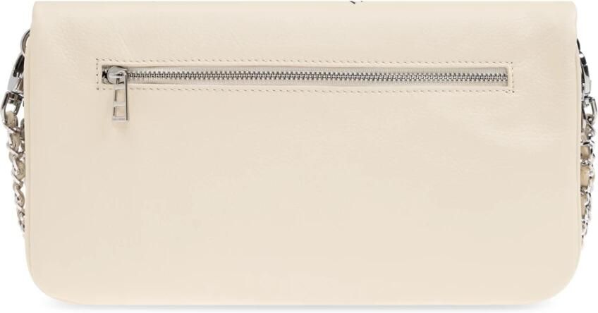 Zadig & Voltaire Witte leren Crossbody tas met ketting White Dames - Foto 6
