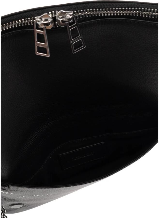Zadig & Voltaire Graffiti Crossbody Tas Zwart Leer Black Dames - Foto 6