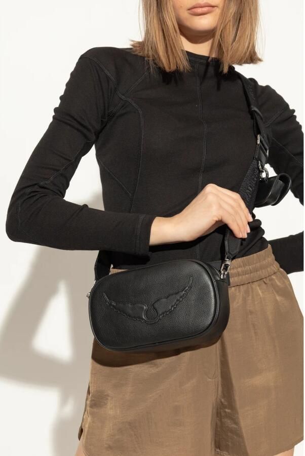 Zadig & Voltaire Crossbody bags Rock With You Grained Leather in zwart - Foto 4