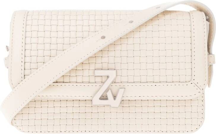 Zadig & Voltaire Crossbody bags Zv Initiale Le Mini Plaited Ef in beige