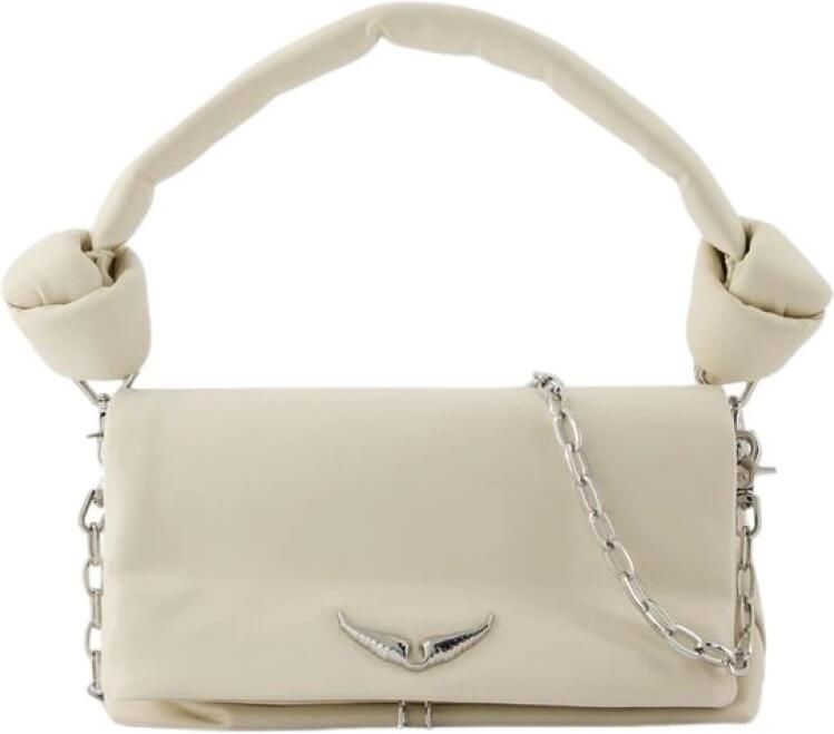 Zadig & Voltaire Hobo bags Rocky Eternal Crossbody Leather Beige in beige