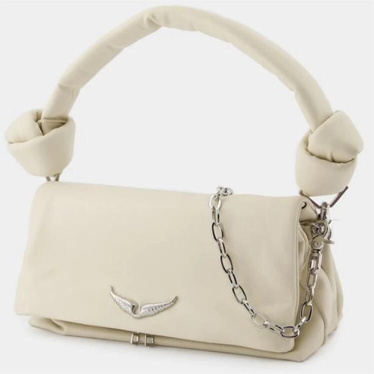 Zadig & Voltaire Hobo bags Rocky Eternal Crossbody Leather Beige in beige - Foto 6