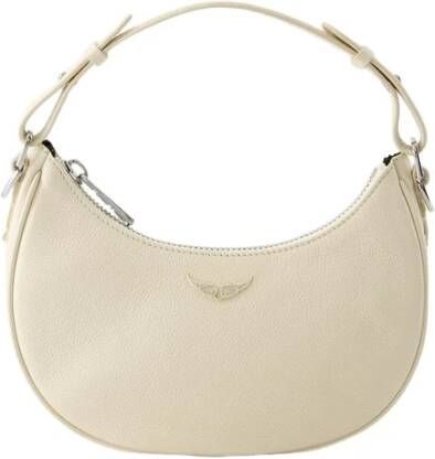 Zadig & Voltaire Hobo bags Moonrock Grained Leather in crème