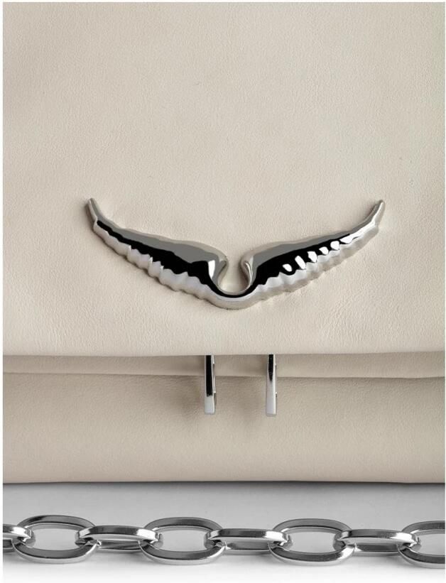 Zadig & Voltaire Hobo bags Rocky Eternal Crossbody Leather Beige in beige - Foto 8