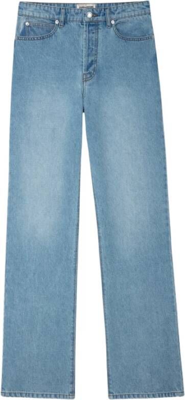 Zadig & Voltaire Straight Jeans Blauw Dames