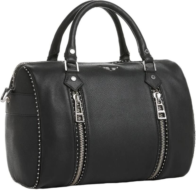 Zadig & Voltaire Weekender Sunny Medium Studs Travel Bag in zwart - Foto 3