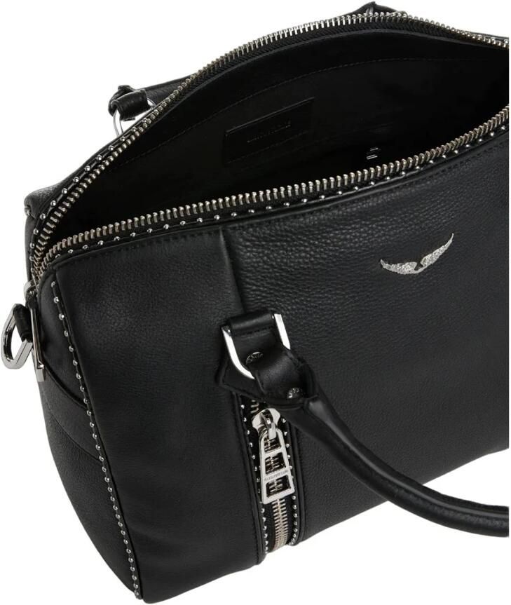 Zadig & Voltaire Weekender Sunny Medium Studs Travel Bag in zwart - Foto 4