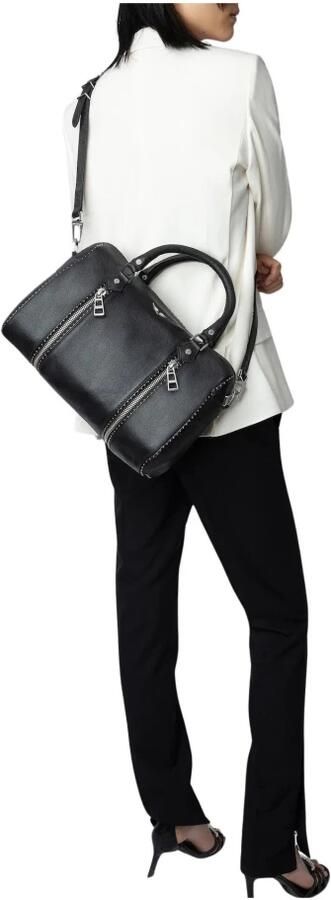 Zadig & Voltaire Weekender Sunny Medium Studs Travel Bag in zwart - Foto 10