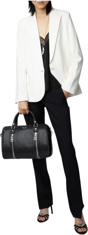 Zadig & Voltaire Weekender Sunny Medium Studs Travel Bag in zwart - Foto 9