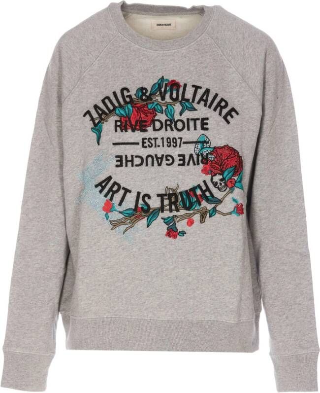 Zadig & Voltaire Sweatshirt Grijs Dames