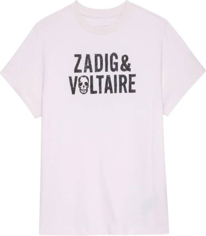 Zadig & Voltaire T-Shirts Roze Dames