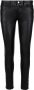Zadig & Voltaire Leren broek met ritszakken en rechte snit Black Dames - Thumbnail 1