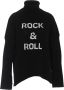Zadig & Voltaire Zwarte wollen funnel neck trui Black Dames - Thumbnail 6