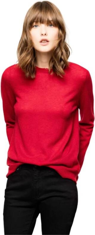 Zadig & Voltaire Truien met ronde hals Rood Dames