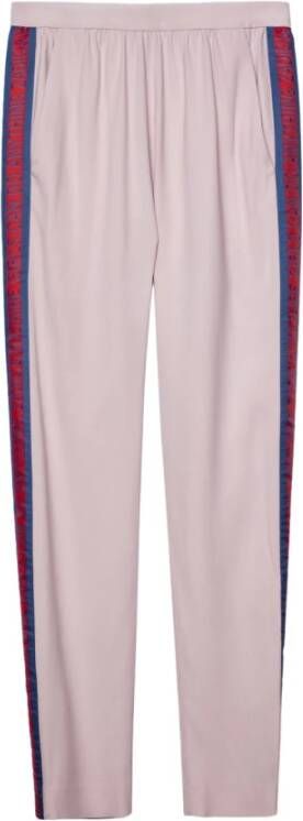 Zadig & Voltaire Wijde broek Roze Dames