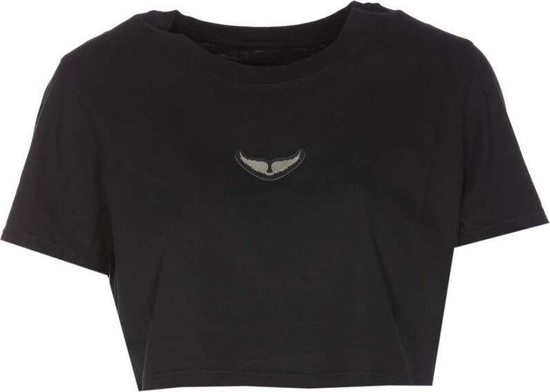Zadig & Voltaire Zadig Voltaire T-shirts and Polos Black Zwart Dames