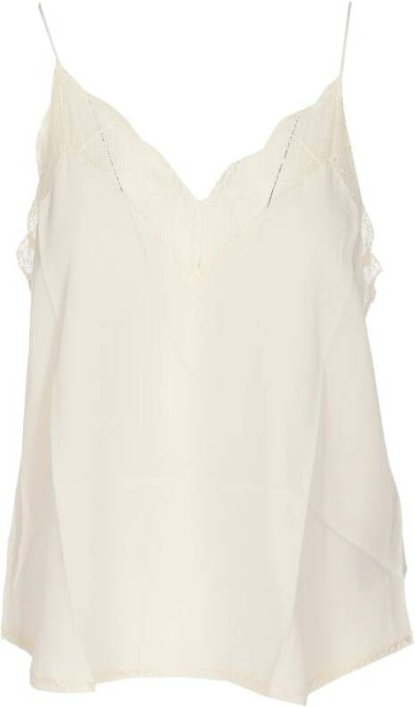Zadig & Voltaire Zadig Voltaire Top White Wit Dames