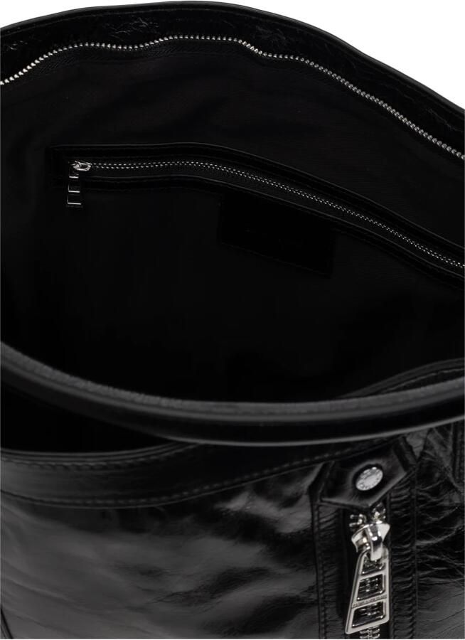 Zadig & Voltaire Hobo bags Sunny Hobo Vintage Patent in zwart - Foto 5