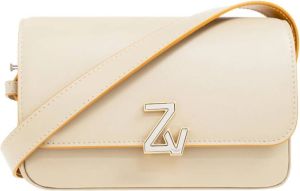 Zadig & Voltaire ZV Initiale Mini Shoulder Bag Beige Dames