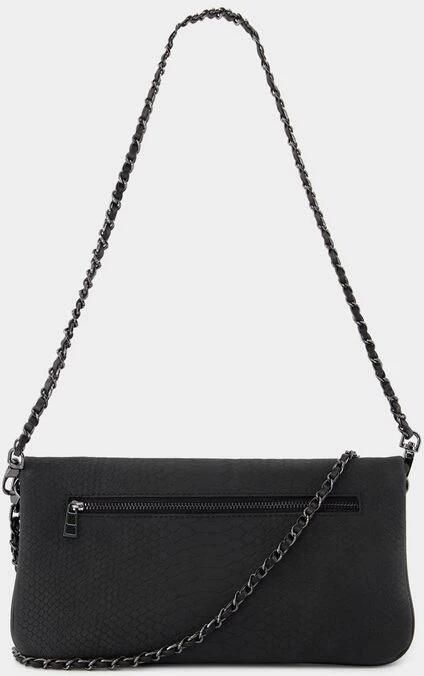 Zadig & Voltaire Rock Soft Savage Zwarte Tas Black Dames - Foto 6