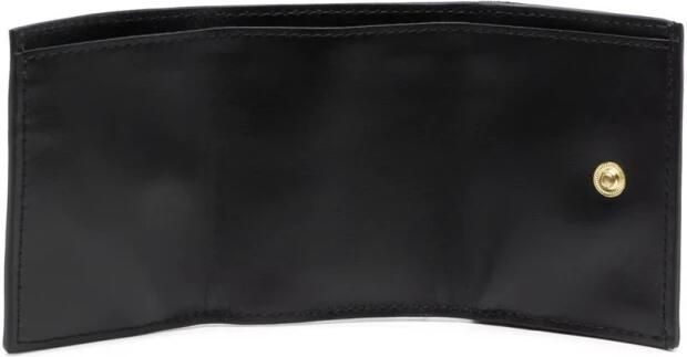 Zadig & Voltaire Zwarte leren portemonnee met ZV-logo Black Dames