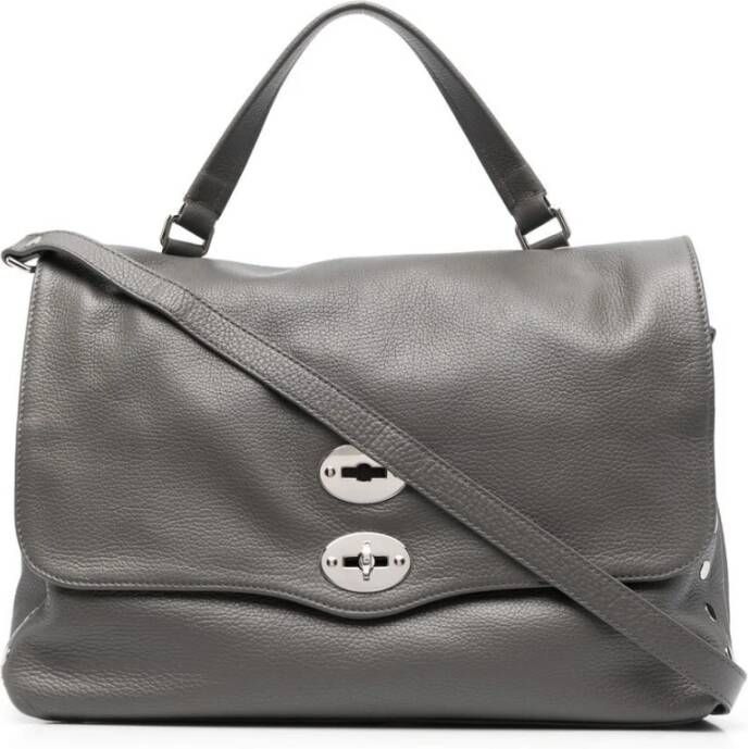 Zanellato Klassieke Postina Tas Gray Dames