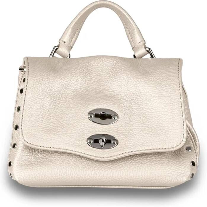 Zanellato Veelzijdige Postina Dagelijkse Witte Tas Beige Dames