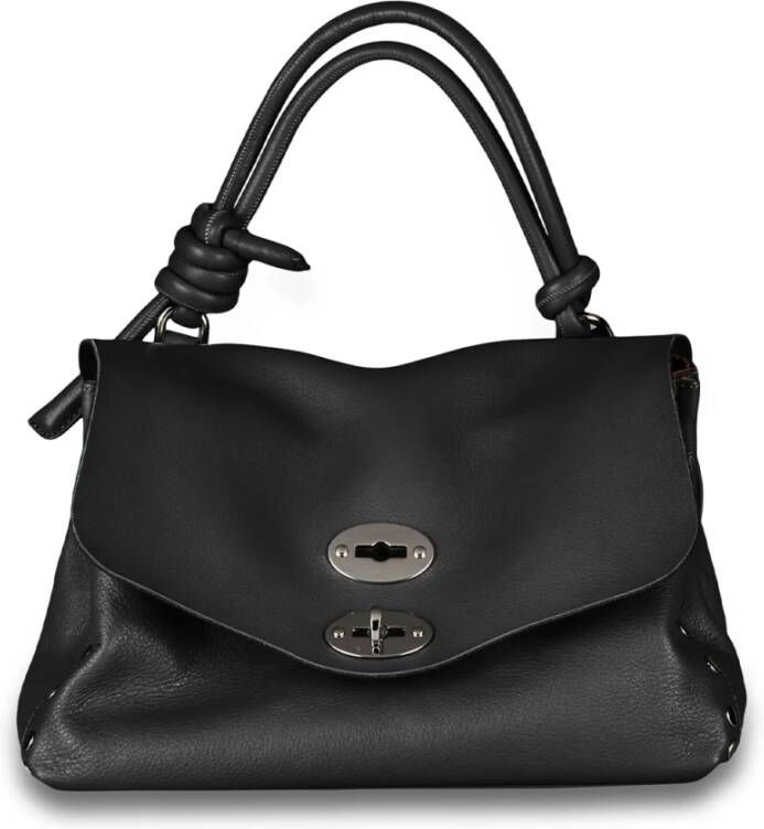 Zanellato Stijlvolle Mix Patella Tas Black Dames