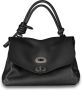 Zanellato Stijlvolle Mix Patella Tas Black Dames - Thumbnail 1