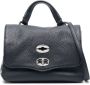 Zanellato Blauwe Kalfsleren Schoudertas Blue Dames - Thumbnail 2